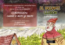 La UNED ufierta un seminariu de microteatru Portada del llibru "El xigante llorón" con información sobre'l seminariu.