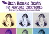 La Residencia Lliteraria Xixón convoca la I Beca Rosario Acuña Cartel Beca Rosario Acuña