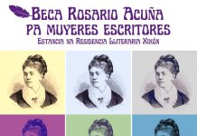 La Residencia Lliteraria Xixón convoca la I Beca Rosario Acuña Cartel Beca Rosario Acuña