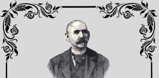 Daniel García Granda algama’l Teodoro Cuesta con «Guapura» Pintura del bustu de Teodoro Cuesta. información sobre autor y obra ganadora