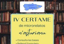 Crónicas d’Asturies convoca’l IV Certame de microrrellatos n’asturianu Cartel IV Certame de microrrellatos n'asturianu