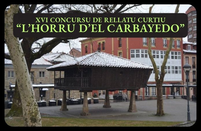 Foto de l'horru d'El Carbayedo, títulu: XVI Concursu de Rellatu Curtiu L'Horru d'El Carbayedo