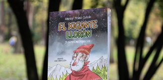 El microteatru infantil llega al asturianu con «El xigante llorón» Portada d'El xigante llorón, col dibuxu del xigante, que ta triste.
