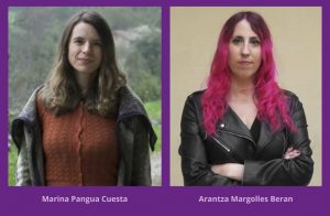 Marina Pangua Cuesta y Arantza Margolles Beran